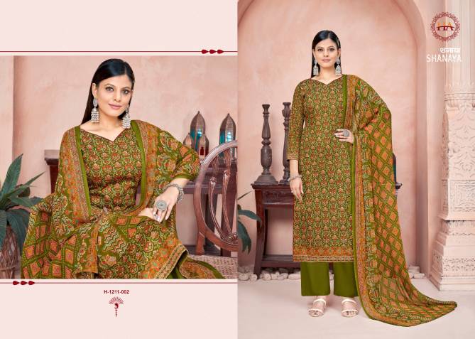 Shanaya By Harshit Printed Cotton Dress Material Catalog